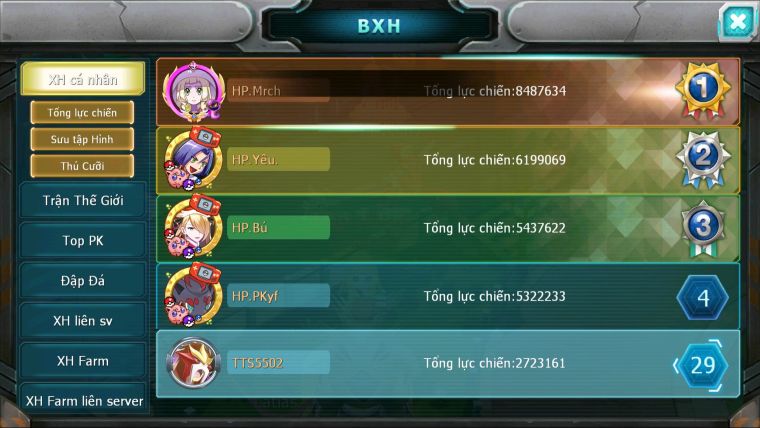 MÃ : #TTS5502 - S1837 - V5 - TOP29 - UNVOA CELEBI RAIKOU SỬ TỬ TÒA THÁP ĐUA TOP NGON