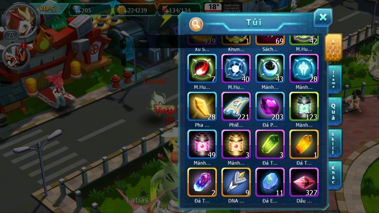 MÃ : #TTS5502 - S1837 - V5 - TOP29 - UNVOA CELEBI RAIKOU SỬ TỬ TÒA THÁP ĐUA TOP NGON