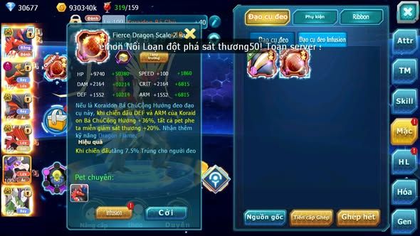 MÃ : #TTS5501 - S1610 - TOP 18PK - 30K KC - V15 - KORAIDON BÁ CHỦ SÉT HH BUILD TỐT HOOH DYNAMAX YVETAL BC NHIỀU PET HT QUÁ NGON