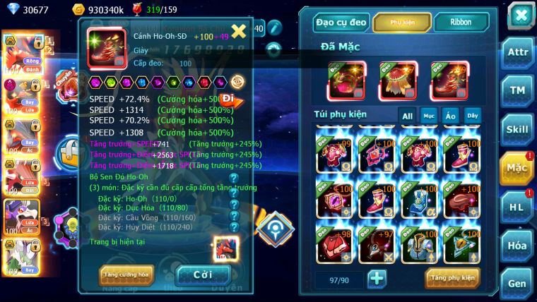 MÃ : #TTS5501 - S1610 - TOP 18PK - 30K KC - V15 - KORAIDON BÁ CHỦ SÉT HH BUILD TỐT HOOH DYNAMAX YVETAL BC NHIỀU PET HT QUÁ NGON