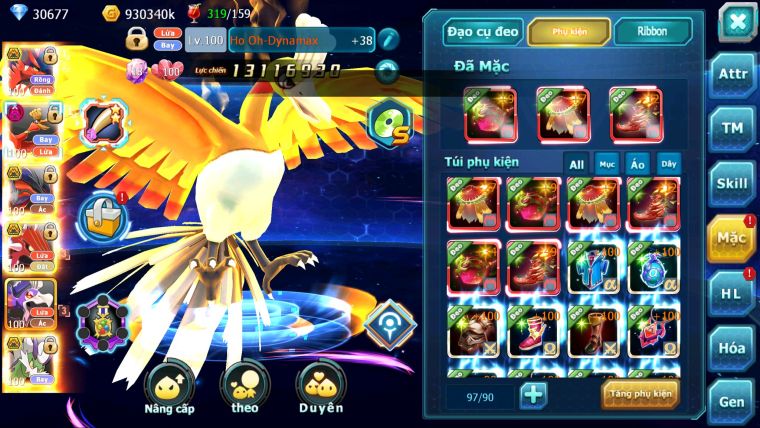 MÃ : #TTS5501 - S1610 - TOP 18PK - 30K KC - V15 - KORAIDON BÁ CHỦ SÉT HH BUILD TỐT HOOH DYNAMAX YVETAL BC NHIỀU PET HT QUÁ NGON