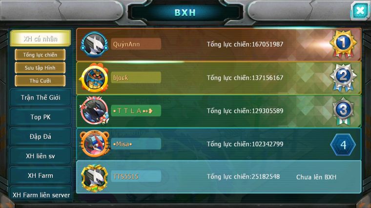 MÃ : #TTS5515 - S1296 - BTAA BÁ CHỦ UNVOA ZOROA BC MES HOOH RAYQUAZA NHIỀU PET HT