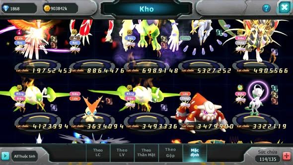 MÃ : #TTS5514 - S1553 - V12 - TOP 37 - HOOH CỘNG HƯỞNG DYNAMX YVETAL BC THẦN GIÓ BC MEW GIÁP BC CẶP LATI BC