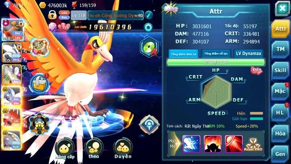 MÃ : #TTS5513 - S1216 - TOP 49 - 374 SÁCH - V5 - HOOH CỘNG HƯỞN DYNAMAX UNVOA THẦN GIÓ LUGIA BC QVBC BC NHIỀU PET HT