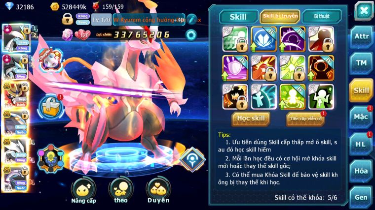 MÃ : #TTS5517 - S1406 - TOP 33 - 32K KC - WB CỘNG HƯỞNG DYNAMAX VUA KHIÊN BC UNVOA BÁ CHỦ CẶP CÁ BC PALKIA BC