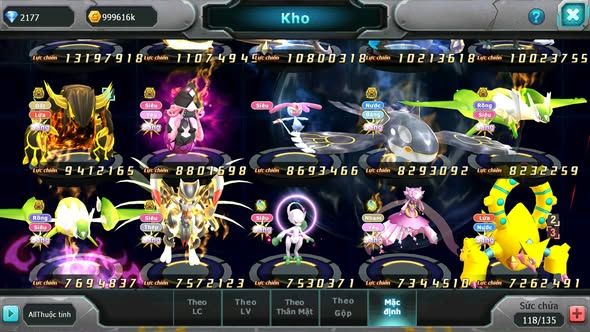 MÃ : #TTS5516 - S1163 - TOP 4LC - V14 - DIALGA CỘNG HƯỞNG PALKIA CỘNG HƯỞNG YVETAL CỘNG HƯỞNG HOOH CH DYNAMAX