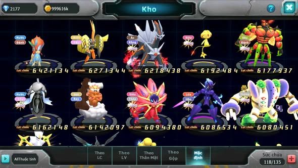MÃ : #TTS5516 - S1163 - TOP 4LC - V14 - DIALGA CỘNG HƯỞNG PALKIA CỘNG HƯỞNG YVETAL CỘNG HƯỞNG HOOH CH DYNAMAX