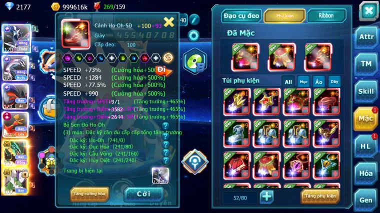 MÃ : #TTS5516 - S1163 - TOP 4LC - V14 - DIALGA CỘNG HƯỞNG PALKIA CỘNG HƯỞNG YVETAL CỘNG HƯỞNG HOOH CH DYNAMAX
