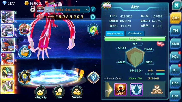 MÃ : #TTS5516 - S1163 - TOP 4LC - V14 - DIALGA CỘNG HƯỞNG PALKIA CỘNG HƯỞNG YVETAL CỘNG HƯỞNG HOOH CH DYNAMAX