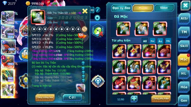 MÃ : #TTS5516 - S1163 - TOP 4LC - V14 - DIALGA CỘNG HƯỞNG PALKIA CỘNG HƯỞNG YVETAL CỘNG HƯỞNG HOOH CH DYNAMAX