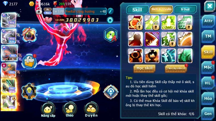 MÃ : #TTS5516 - S1163 - TOP 4LC - V14 - DIALGA CỘNG HƯỞNG PALKIA CỘNG HƯỞNG YVETAL CỘNG HƯỞNG HOOH CH DYNAMAX