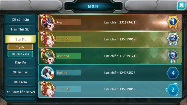 MÃ : #TTS5529 - S50 - TOP2 ALL - V16 - HOOH DIANCIE CỘNG HƯỞNG DYNAAMX LC KHỦNG RAYQUAZA BC UNVOA WB BC MEGANEC HOOPA BC