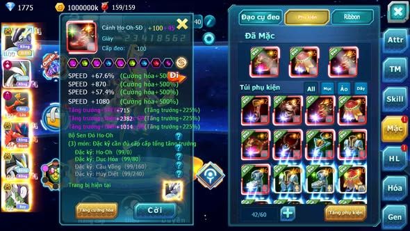 MÃ : #TTS5527 - S1683 - TOP 9 - V15 - CẶP RỒNG BÁ CHỦ WHITE CỘNG HƯỞNG DYANAMX BLACK BC HOOH DYNAMAX THẦN GIÓ 3 TEAM NGON