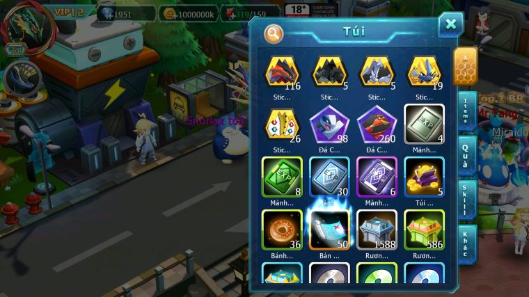 MÃ : #TTS5533 - S970 - V12 - TOP39 - HOOH DYNAMAX WB BC UNVOA QVLD BC QVBC BC LUGIA BC NHIỀU PET HT