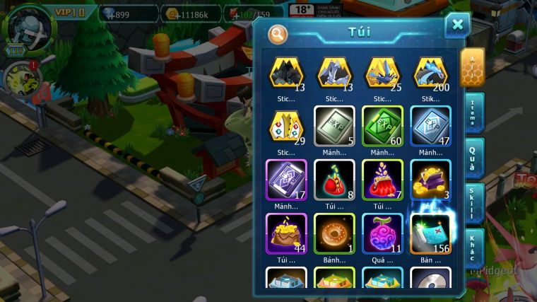 MÃ : #TTS5539 - S1740 - TOP48 V10 - PALKIA CỘNG HƯỞNG FULL SS WHITE BC RẮN BĂNG BC UNVOA LUGIA BC CẶP LATI BC