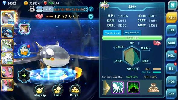 MÃ : #TTS5548 - S1800 - TOP 11 - 627 SÁCH - V4 - 14K KC QUÁI VẬT BIỂN CẢ BÁ CHỦ KYOGRE THẦN GIÓ NHIỀU PET HT