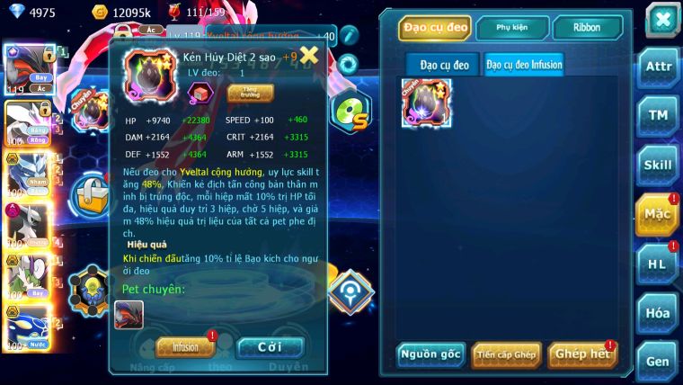 MÃ : #TTS5547 -S1704 - TOP 14 - YVETAL CỘNG HƯỞNG BUILD NGON UNVOA RẮN BĂNG BC NHIỀU PET HT