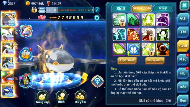 MÃ : #TTS5546 - S1350 - V13 - 540 SÁCH - QUÁI VẬT BIỂN CẢ BÁ CHỦ KYOGRE BC UNVOA WB BC LUGIA MEW GIÁP BC CẶP LATI BC
