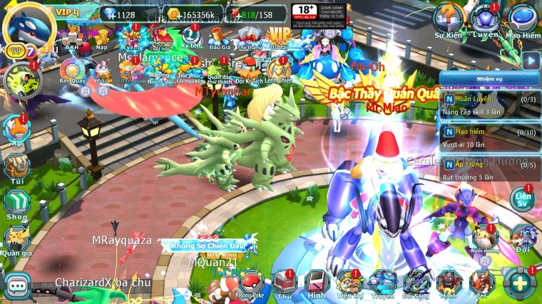 MÃ : #TTS5558 - S1354 - V4 - MEW GIÁP BÁ CHỦ LATI BÁ CHỦ RẮN BĂNG LUGIA