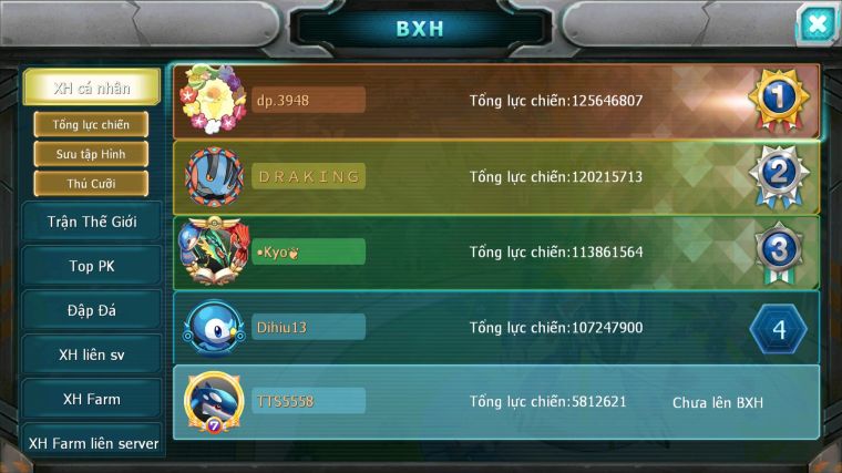 MÃ : #TTS5558 - S1354 - V4 - MEW GIÁP BÁ CHỦ LATI BÁ CHỦ RẮN BĂNG LUGIA
