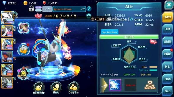 MÃ : #TTS5573 - S1842 - TOP 28 - 12K KC - UNVOA CẶP LATI YVETAL MEGA CHAR