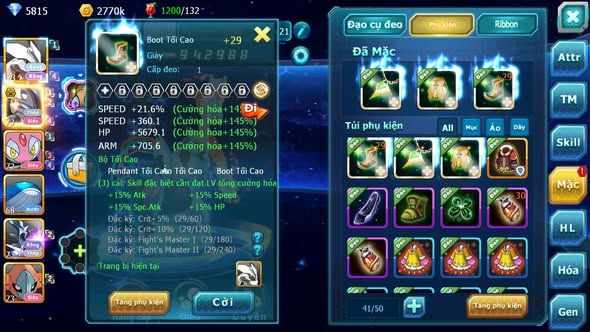 MÃ : #TTS5577 - S1277 - V4 - UNVOA MEW GIÁP BÁ CHỦ MES NHIỀU PET HT