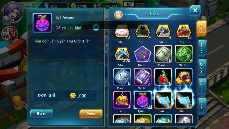 MÃ : #TTS5577 - S1277 - V4 - UNVOA MEW GIÁP BÁ CHỦ MES NHIỀU PET HT