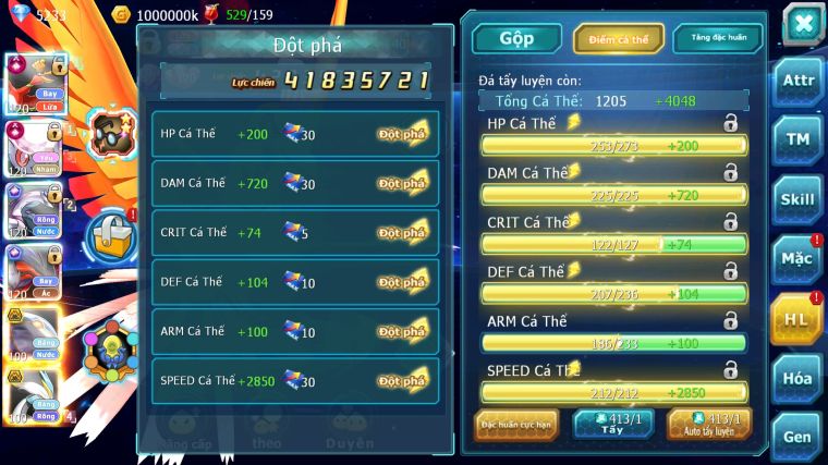 MÃ : #TTS5576 - S905 - TOP 5 ALL - HOOH DIANCIE PALKIA YVETAL CỘNG HƯỞNG CỰC NGON NHIỀU PET BÁ CHỦ