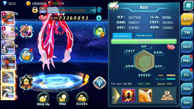 MÃ : #TTS5576 - S905 - TOP 5 ALL - HOOH DIANCIE PALKIA YVETAL CỘNG HƯỞNG CỰC NGON NHIỀU PET BÁ CHỦ
