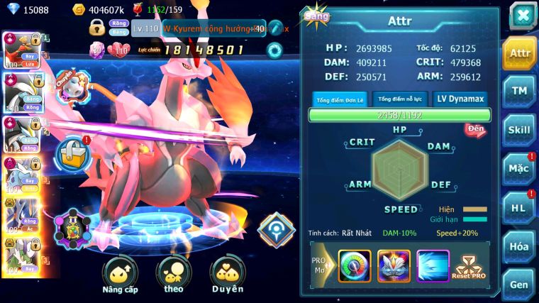 MÃ : #TTS5590 - S1178 - TOP 30 - V15 - 15K KC - HOOH WB CH DYNAMAX THẦN ĐIỆN DYNAAMX PR DIGAL BC NHIỀU PET HT