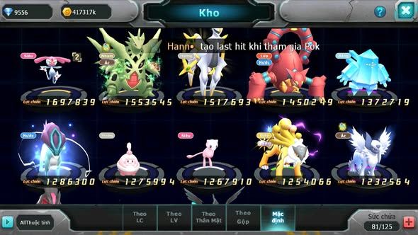 MÃ : #TTS5582 - S1799 - TOP4-5 - V12 - ĐỦ 1K MẢNH DIANCIE DYNAMAX  - TEAM YÊU BÁ CHỦ UNVOA ĐUA TOP NGON
