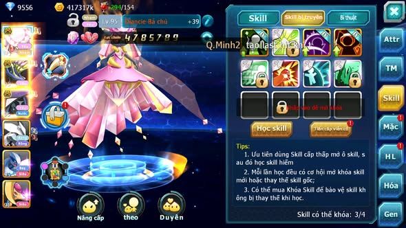 MÃ : #TTS5582 - S1799 - TOP4-5 - V12 - ĐỦ 1K MẢNH DIANCIE DYNAMAX  - TEAM YÊU BÁ CHỦ UNVOA ĐUA TOP NGON