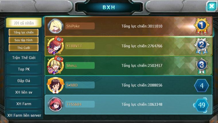 MÃ : #TTS5604 - S1868 - V5 - TOP27 - AMDLO JIRACHI RAIKOU ĐUA TOP NGON