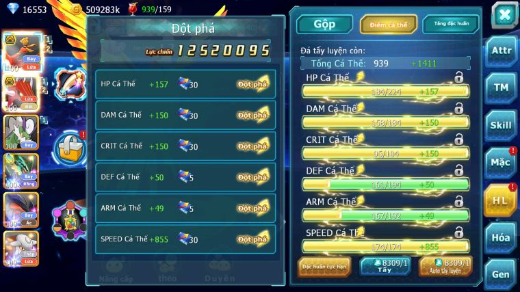 MÃ : #TTS5609 - S1611 - V10- 16K KC - 2K2 SÁCH - HOOH BÁ CHỦ QVLD BC THẦN GIÓ RAYQUAZA YVETAL NHIỀU PET HT