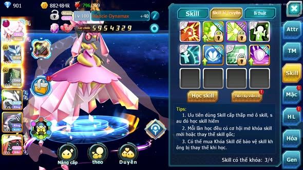 MÃ : #TTS5619 - S1353 - V10 - DIANCIE DYNAMAX RẮN BĂNG BC SAKATAKA BC UNVOA NHIỀU PET HT