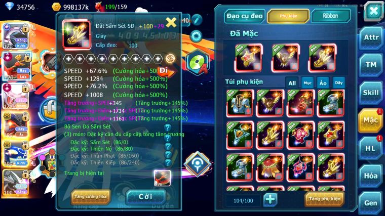 MÃ : #TTS5618 - S1046 - TOP 1ALL - V15 - 34K KC - PALKIA CỘNG HƯỞNG HOOH CH DYNAMX DIANCIE CH DYNAMAX NHIỀU PET BC NGON