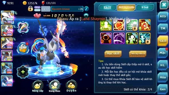 MÃ : #TTS5616 - S1860 - TOP 19 - V7 - UNVOA CẶP LATI LUGIA AMDLO RAIKOU NHIỀU PET HT