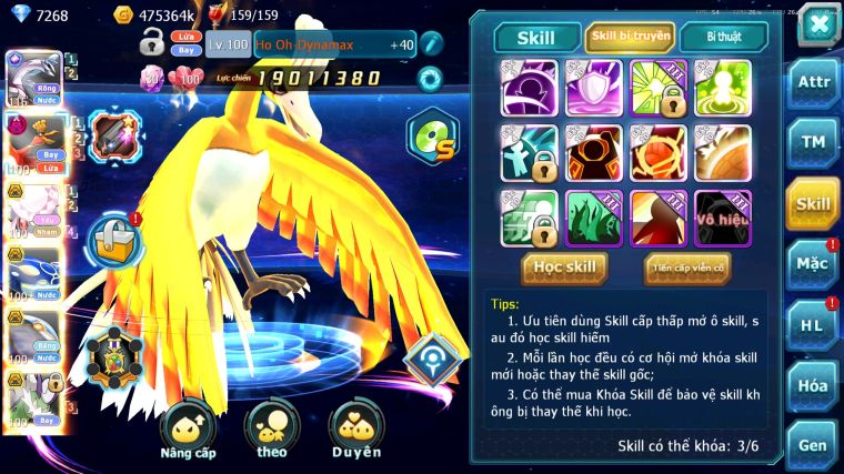 MÃ : #TTS5634 - S957 - TOP 18 - 3K8 SÁCH - PALKIA CỘNG HƯỞNG FULL SS HOOH DYNAMX DIANCIE BC CẶP CÁ BC NHIỀU PET HT