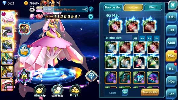 MÃ : #TTS5633 - S1335 - DIANCIE DYNAMAX TAPU FINI BC XERM BC RAYQUAZA UNVOA GIRATINA NHIỀU PET HT