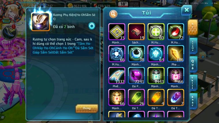 MÃ : #TTS5632 - S1759 - TOP16 - V14 HOOH CỘNG HƯỞNG DYNAMAX YVETAL THẦN GIÓ BC UNVOA DRAK HOOH