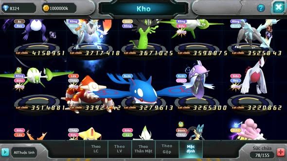MÃ : #TTS5645 - S1361 - V12 - 570 SÁCH - HOOH DYNAMAX PALKIA BC DIANCIE BC QVLD BC RẮN BĂNG BC NVOA NHIỀU PET HT