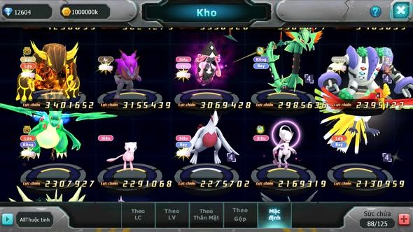 MÃ : #TTS5644 - S1359 - V12 - 12K KC - PALKIA CỘNG HƯỞNG MEW GIÁP BC WHITE BC TAPU FINI BC CẶP LATI BC QUÁ NGON LÀNH