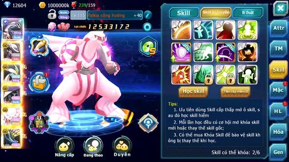 MÃ : #TTS5644 - S1359 - V12 - 12K KC - PALKIA CỘNG HƯỞNG MEW GIÁP BC WHITE BC TAPU FINI BC CẶP LATI BC QUÁ NGON LÀNH