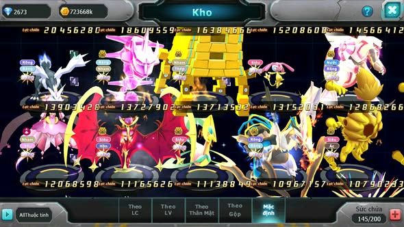 MÃ : #TTS5646 - S511 - TOP1-2 SV - TOP2 CHAM - V20 - WB - YVETAL - LUGIA - DIANCIE CỘNG HƯỞNG DYNAMAX UNVOA BÁ CHỦ NHIỀU PET BC