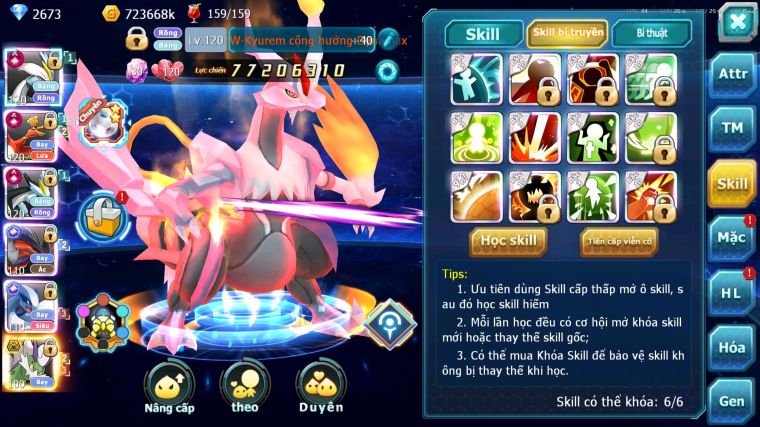 MÃ : #TTS5646 - S511 - TOP1-2 SV - TOP2 CHAM - V20 - WB - YVETAL - LUGIA - DIANCIE CỘNG HƯỞNG DYNAMAX UNVOA BÁ CHỦ NHIỀU PET BC