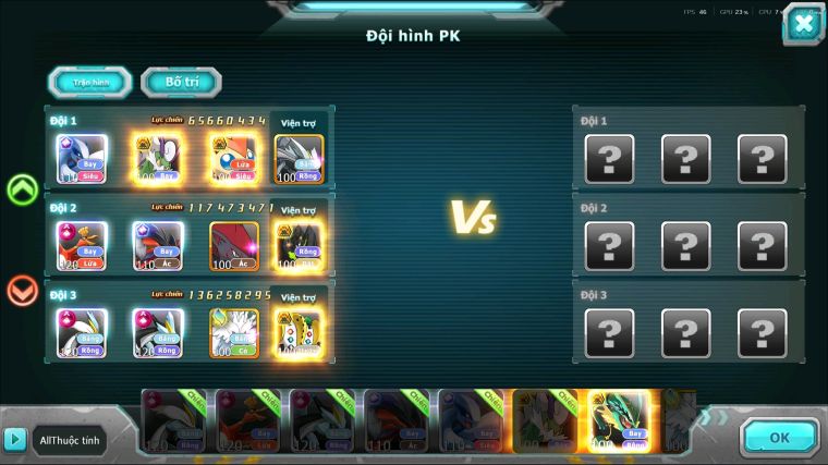 MÃ : #TTS5646 - S511 - TOP1-2 SV - TOP2 CHAM - V20 - WB - YVETAL - LUGIA - DIANCIE CỘNG HƯỞNG DYNAMAX UNVOA BÁ CHỦ NHIỀU PET BC
