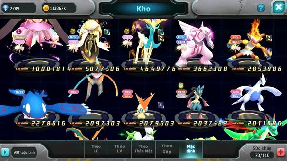 MÃ : #TTS5654 - S1705 - V9 - TOP48 - DIANCIE DYNAMAX TAPU FINI BC XERM PALKIA