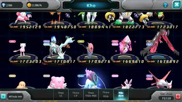 MÃ : #TTS5654 - S1705 - V9 - TOP48 - DIANCIE DYNAMAX TAPU FINI BC XERM PALKIA