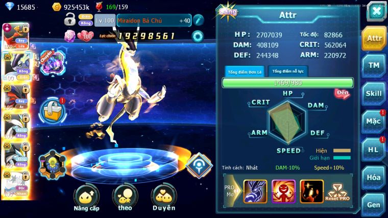 MÃ : #TTS5653 - S1439 - TOP21 - 1K2 SÁCH V14 - HOOH CỘNG HƯỞNG DYNAMAX LC KHỦNG MIRAIDON BÁ CHỦ YVETAL BC WB BC THẦN GIÓ