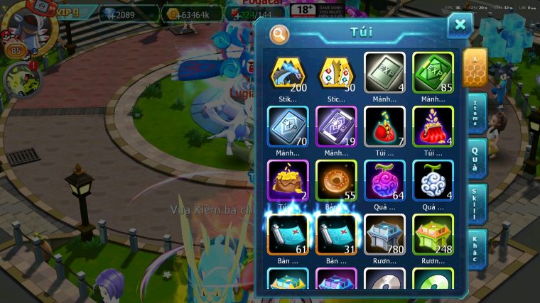MÃ : #TTS5659 - S1795 - TOP 17 - V9 - UNVOA DRAK HOOH HOOH NHIỀU PET HT